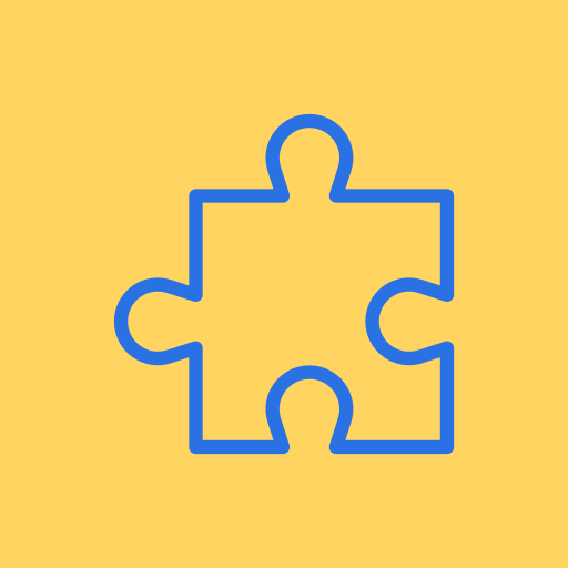 An icon of a puzzle piece