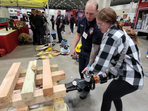 Career expo demonstration