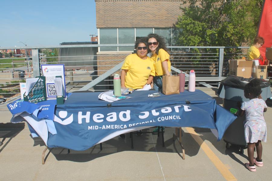 MARC Head Start staff at Family Fun Resource Fair.